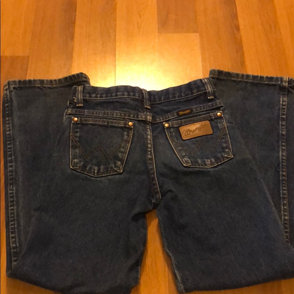 Boys wrangler jeans!